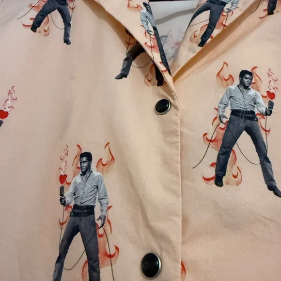 Elvis Presley x Scotch & Soda extra small (xs) Button Down Shirt - Picture 6 of 9